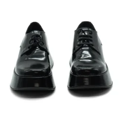 Vic Matié Snøresko*Snørebånd Mini Yoko i Mørkebrun Sort