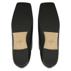 Kazar Studio Snøresko*Snørehalvsko med firkantet tåkappe Sort