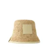 Jacquemus Huer & Kasketter*Soli Bucket Hat Beige