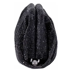 Benedetta Bruzziches Clutch*Aluminium Mesh Skuldertaske Sort