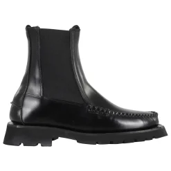 Hereu Chelsea Boots*ankelstøvle med rund tå Sort
