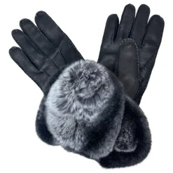 Restelli Guanti Handsker*Bjerg Hjortelæder Handske Sort