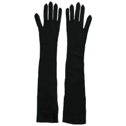 Dolce & Gabbana Handsker*Cashmere Strik Albuelængde Handsker Sort