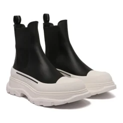 Alexander McQueen Chelsea Boots*Chelsea Tread Støvler Sort