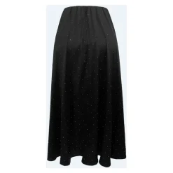 Liberté Nederdele*Diamant Satin Nederdel Sort