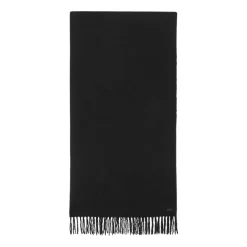 Saint Laurent Tørklæder*frynset tørklæde Sort