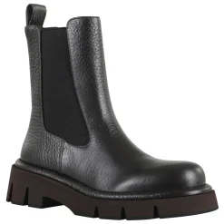 Paloma Barceló Chelsea Boots*Hammeret Læder Ankelstøvle Sort