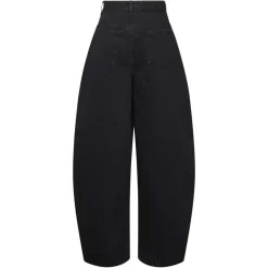 Jacquemus Jeans*High-Rise Denim Jeans Sort