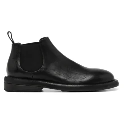 Marsell Chelsea Boots*Kalveskind Slip-On Støvler Sort