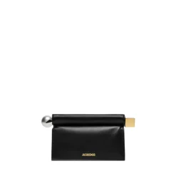 Jacquemus Clutch*Lam Crossbody Taske Sort