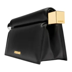 Jacquemus Clutch*Lam Crossbody Taske Sort