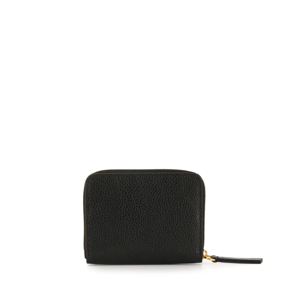 Mulberry Punge & Kortholder*læder lynlås kortholder tegnebog Sort