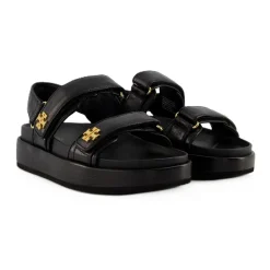 Tory Burch Sandaler*Læder Sportssandaler Sort