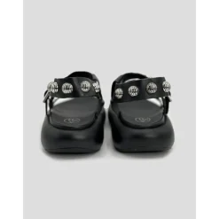 ASH Sandaler*Læder Studded Sandal Sort