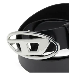 Diesel Bælter*Læderbælte Sort
