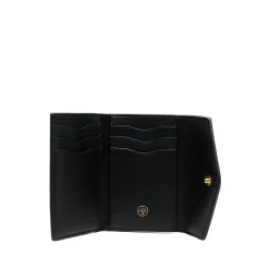 Mulberry Punge & Kortholder*læderkortholder med lynlåsrum Sort