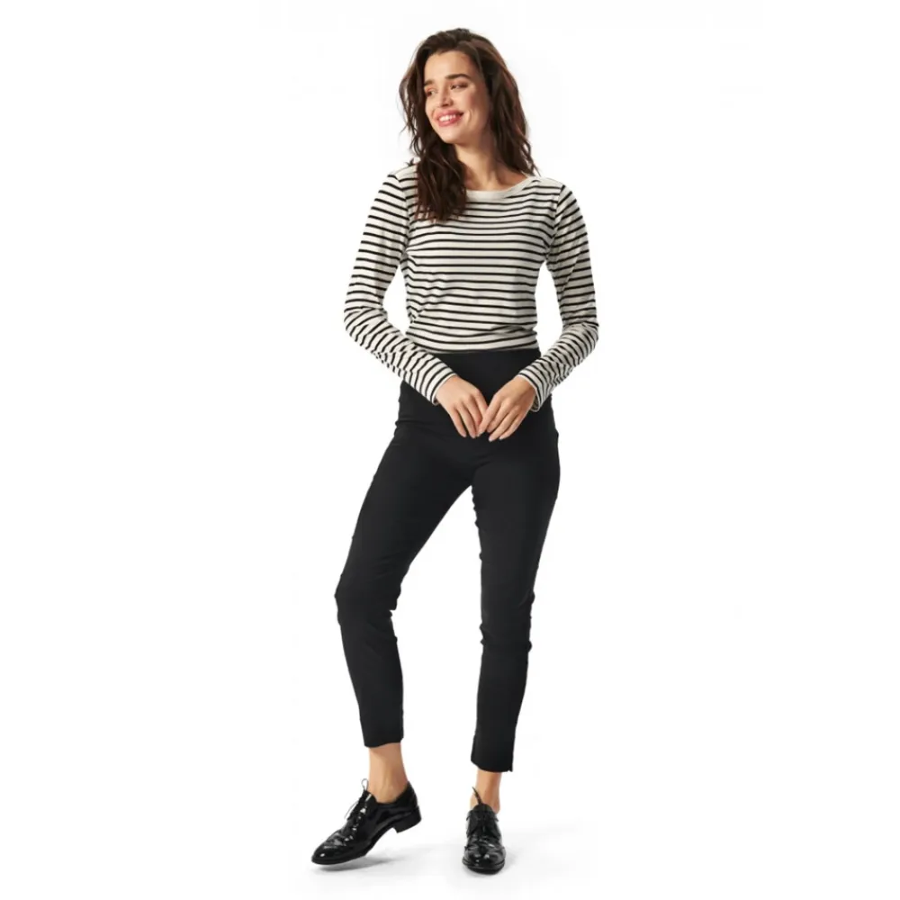 Bitte Kai Rand Bukser*Magic Stretch Slid Bukser Sort