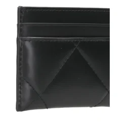 Tory Burch Punge & Kortholder*Nappa-læder kortholder Sort