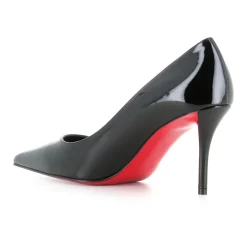 Christian Louboutin Pumps|Stiletter*Patent Læder Høje Hæle Sort