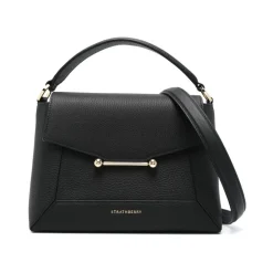 Strathberry Håndtasker*Skuldertaske med Foldover Top Sort