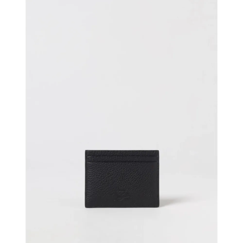 Christian Louboutin Punge & Kortholder*Studded Kortholder Pung Sort