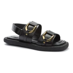 KEDDO Sandaler*e Åbne Flade Sandaler Kvinder Sort