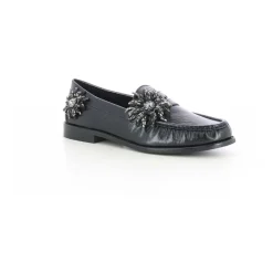 Lola Cruz Loafers*e Damesko Elegant Stil Sort