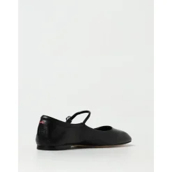 aeyde Ballerina Sko*e flade ballerinaer mandel tå Sort