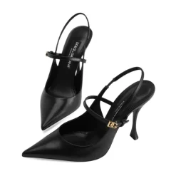 Dolce & Gabbana Pumps*e flade sko Elegant stil Sort