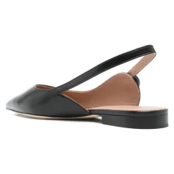 Malone Souliers Ballerina Sko*e Flade Slingback Sko Sort