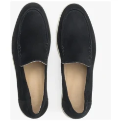 Estro Loafers*e Genuine Velour Loafers Sort