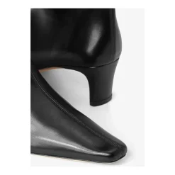 STAUD Støvler*Spids Tå Læder Knæhøje Støvler Sort