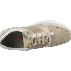 STONEFLY Sneakers*SPOCK 41 Glitter Tex Velour Gul