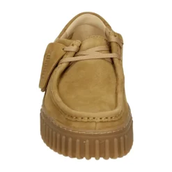 Clarks Snøresko*Sporty lavt damesko i cognac Brun