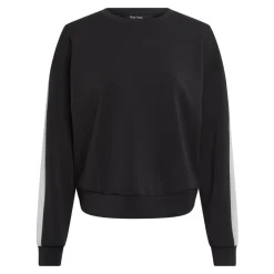 Marc Aurel Sweatshirts*Sporty sweatshirt med stribeaccent Sort