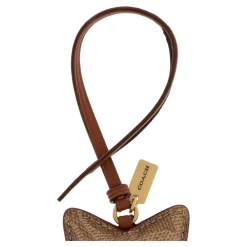 Coach Tilbehør Til Tasker*Star Puffy Bag Charm In Signature Canvas Brun