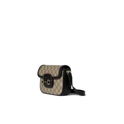 Gucci Skuldertasker*Stilfuld Horsebit Skuldertaske Beige