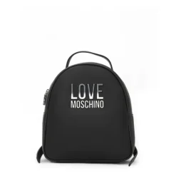 Love Moschino Rygsække*Stilfuld Rygsæk med Justerbare Stropper Sort