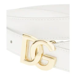 Dolce & Gabbana Bælter*Stilfulde Bælter Samling Hvid