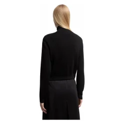 Moncler Striktrøjer & Sweatere*Stilfulde Cardigans til et elegant look Sort