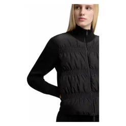 Moncler Striktrøjer & Sweatere*Stilfulde Cardigans til et elegant look Sort