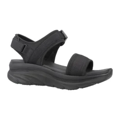 Skechers Sandaler*Stilfulde flade sandaler til kvinder Sort