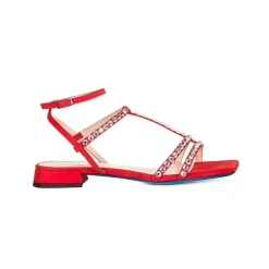 Loriblu Sandaler*Stilfulde Ruskindssandaler Rød