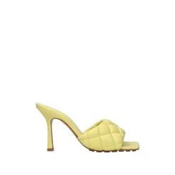 Bottega Veneta Stiletter*Stilfulde Sandaler til Mænd og Kvinder Gul