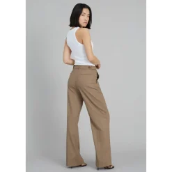 Munthe Bukser*Stilfulde Sumatra Camel Bukser Brun