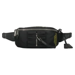 Moschino Bæltetasker*Stof Bæltetaske med Lynlås Sort