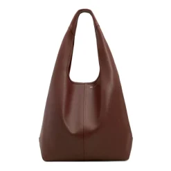 Ami Paris Indkøbstasker*Stor taske med tophåndtag Brun