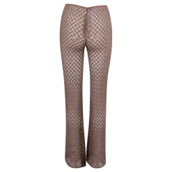 Missoni Bukser*Strandbukser med hulmønstret edderkoppespind Brun