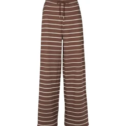 Basic Apparel Bukser*Stribede afslappede bukser i Brun