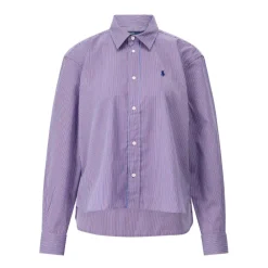 Polo Ralph Lauren Bluser & Skjorter*Stribet Skjortebluse Blå